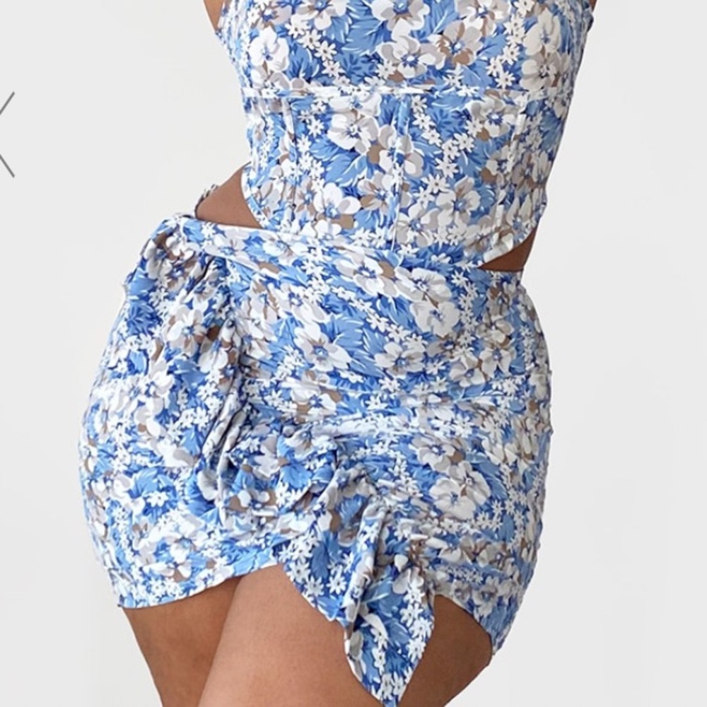 Ruffled Mini Skirt